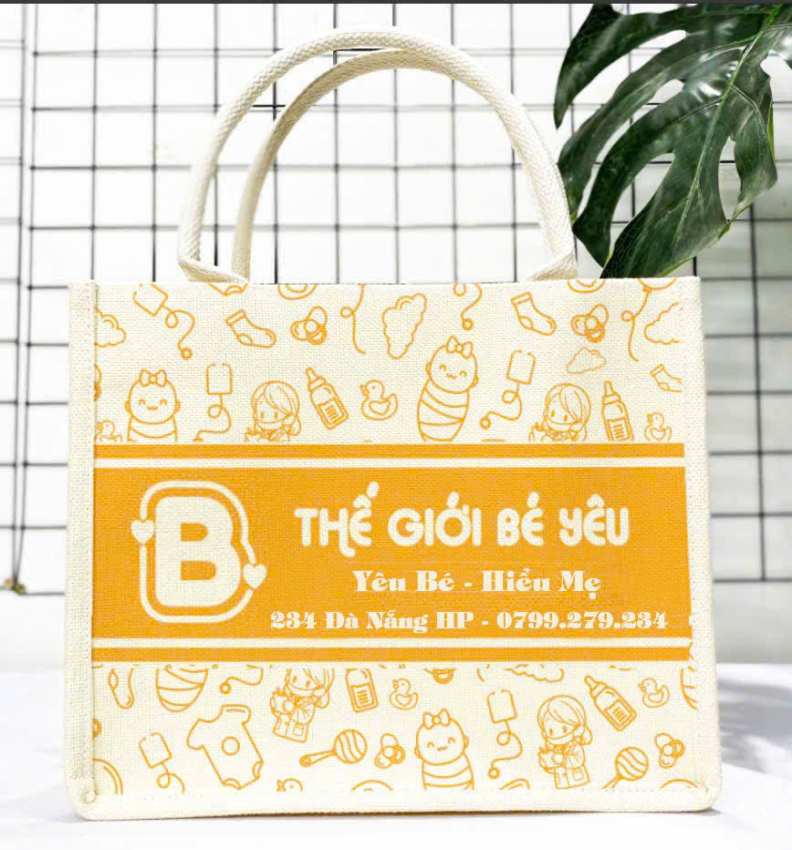 Sản phẩm túi vả đay, Túi vải Gia Hân sản xuất túi vải giá rẻ