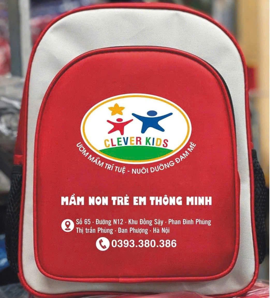 Túi vải Gia Hân sản xuất mẫu balo học sinh